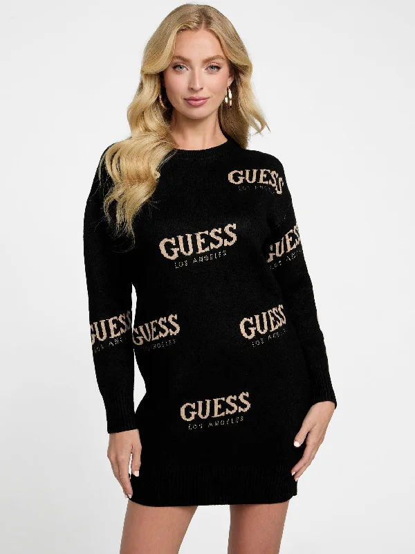 Cateryn Sweater Dress Anti-Pilling Anti-Shrink Durable
