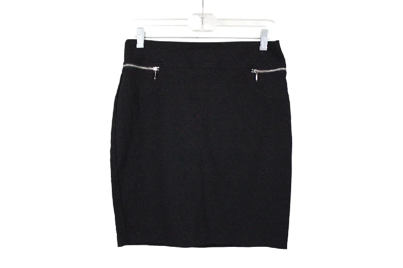 Joe B. Black Stretch Skirt | XL chiffon skirt airy