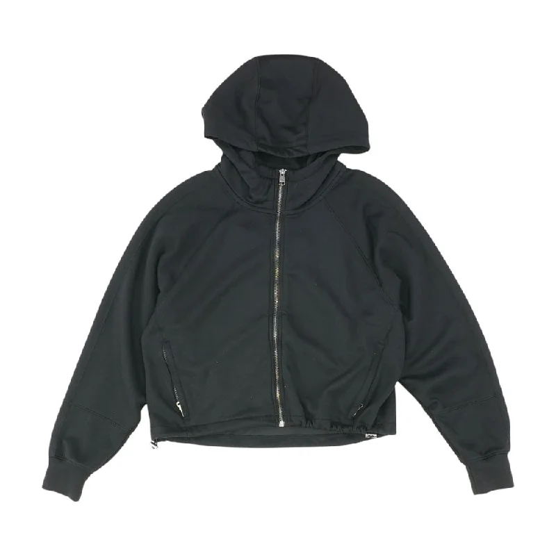 Black Solid Lightweight Jacket Wool Jacket Cashmere Jacket Tweed Jacket