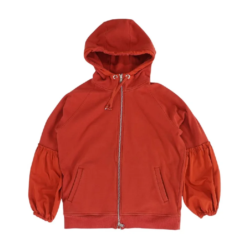 Rust Solid Lightweight Jacket Satin Jacket Silk Jacket Chiffon Jacket
