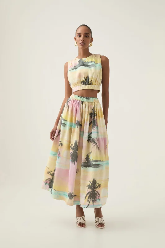 Nicolette Maxi Skirt seamless skirt comfort
