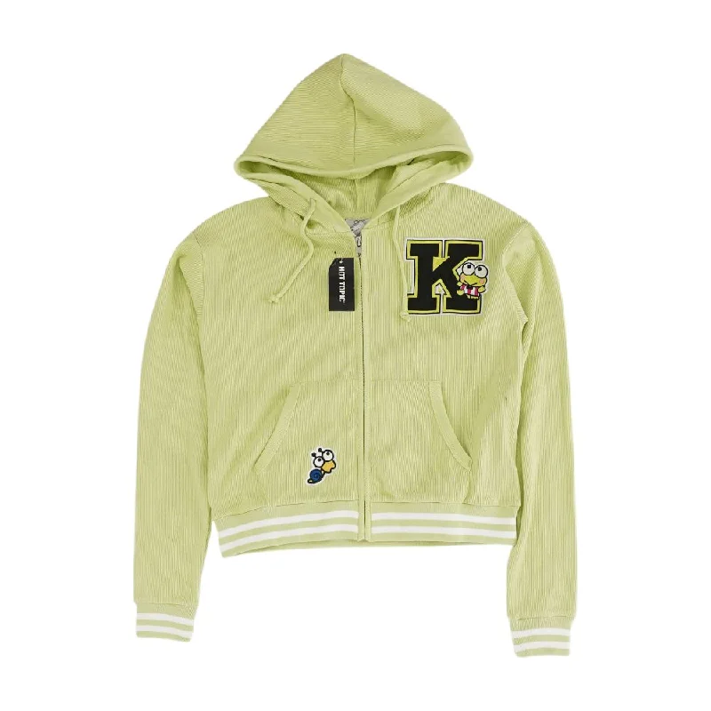 Green Animal Lightweight Jacket Toggled Jacket Drawstring Jacket Belted Jacket