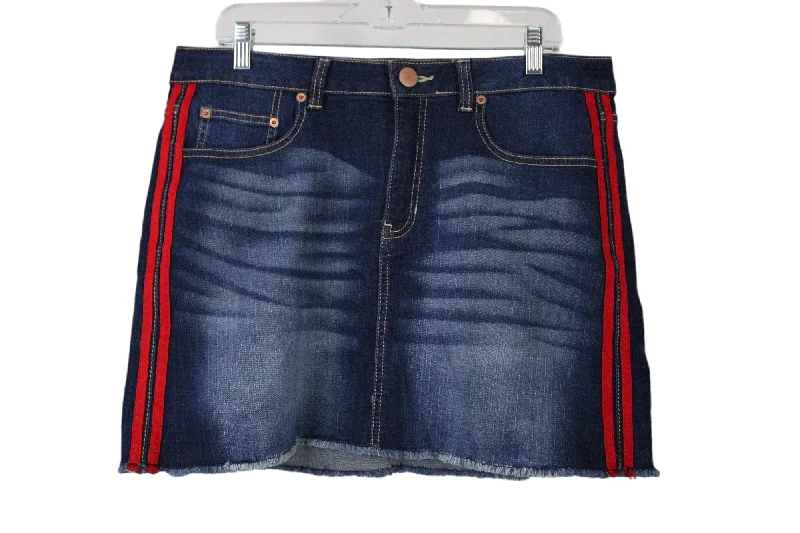 No Boundaries Mid Rise Mini Skirt | 17 linen skirt light