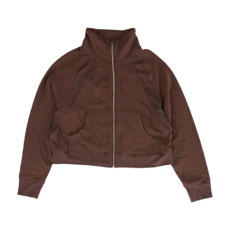 Brown Solid Lightweight Jacket Denim Jacket Leather Jacket Suede Jacket
