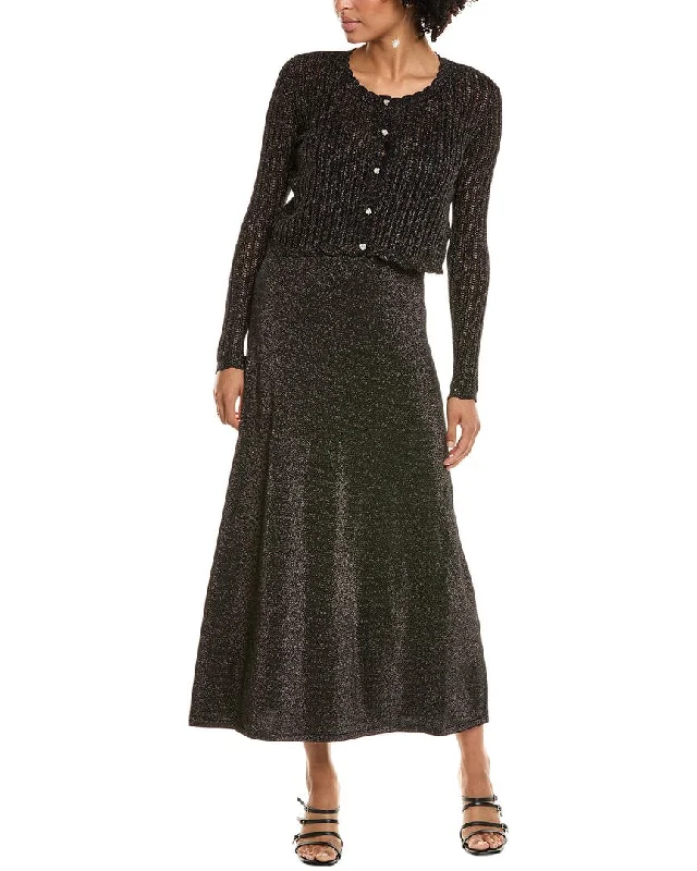 Taylor 2pc Sweater & Slip Dress Set High Neck Crew Neck V-Neck
