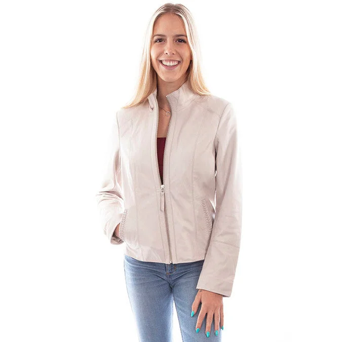 Stand-Collar Lambskin Jacket Fleece Jacket Down Jacket Parka