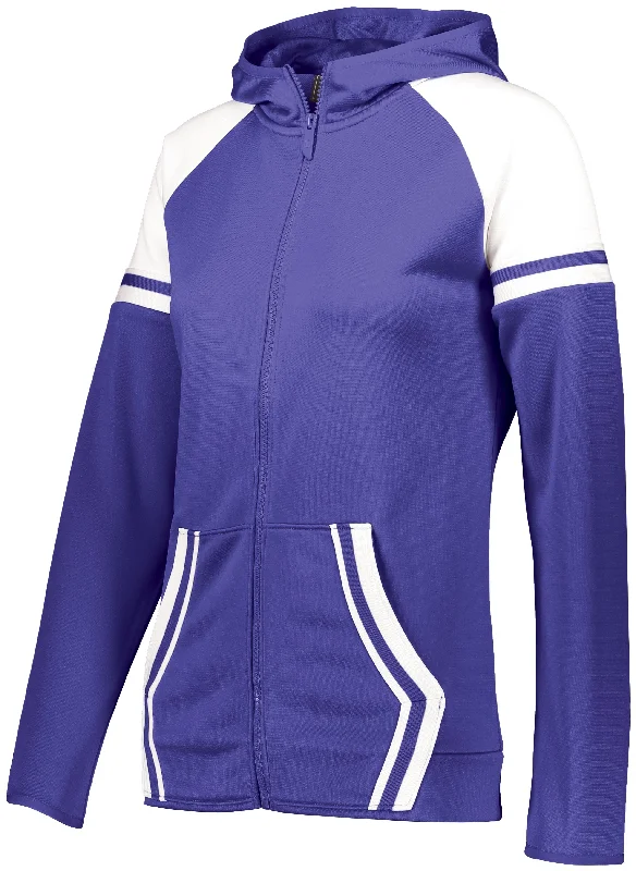 PURPLE/WHITE