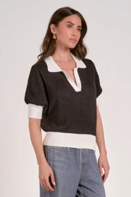Collared Sweater Sweater Knitwear Pullover