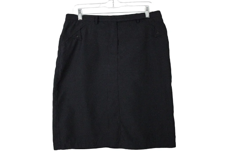 Christopher & Banks Black Skirt | 12 lace skirt feminine