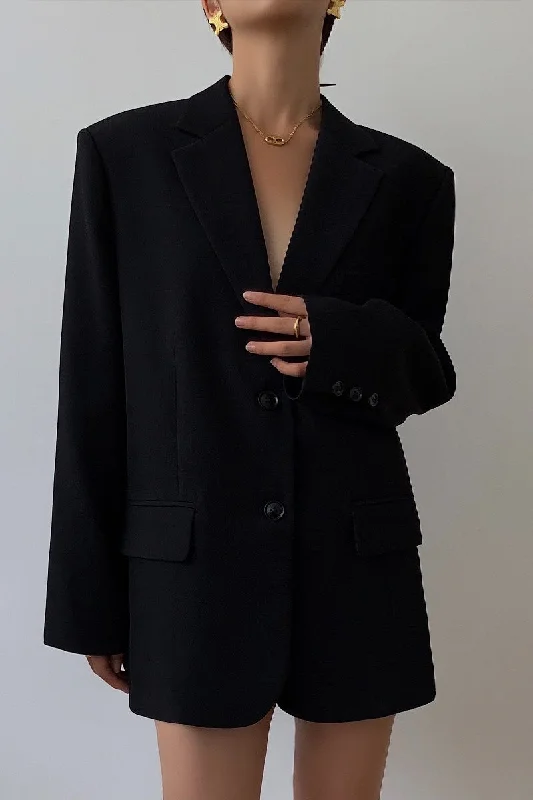 Retro Elegant Suit Jacket Herringbone Jacket Houndstooth Jacket Plaid Jacket