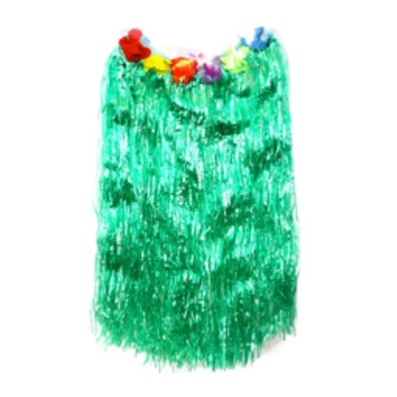 Hawaiian Skirt Green denim skirt classic
