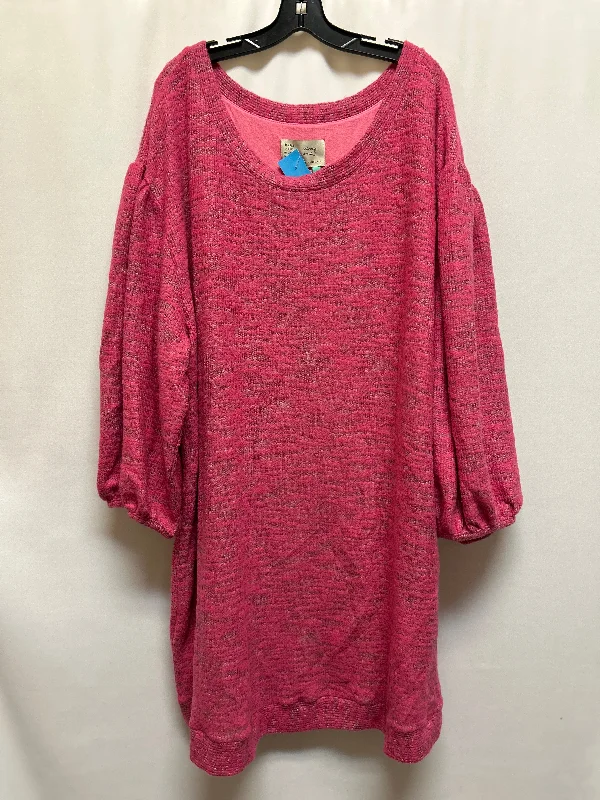 Dress Sweater By Anthropologie  Size: 3x Cashmere Blend Cotton Blend Poly Blend