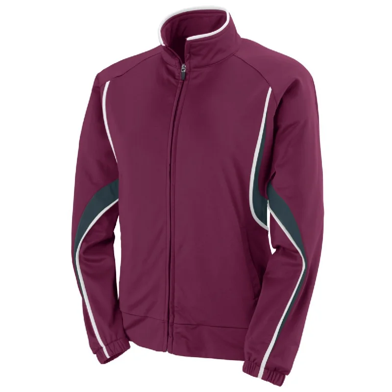 MAROON/SLATE/WHITE