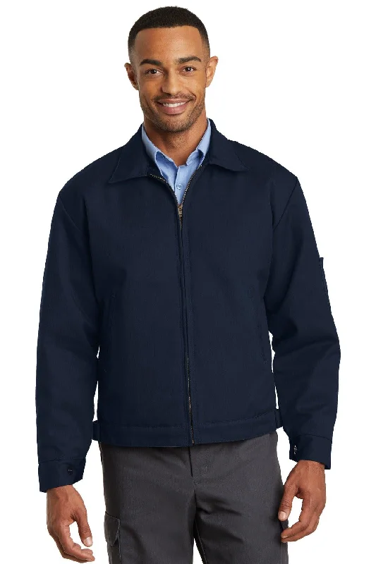 Red Kap Slash Pocket Jacket.  CSJT22 Front Pockets Side Pockets Patch Pockets