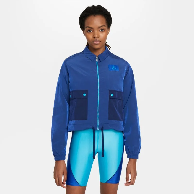 Women's Jordan Essentials Woven Jacket Fleece Jacket Down Jacket Feather Jacket