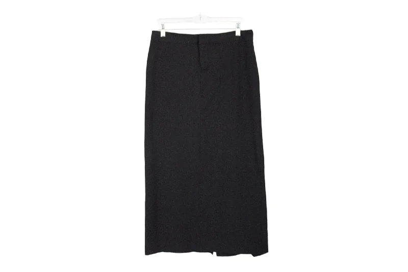 Old Navy Stretch Black Skirt | 6 velvet skirt plush