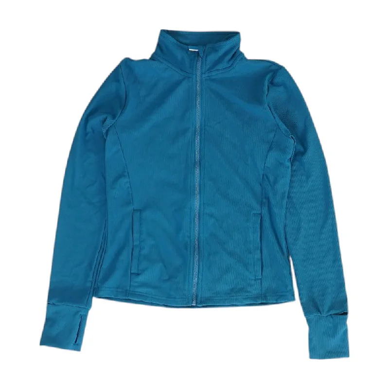 Blue Solid Lightweight Jacket Faux Fur Jacket Real Fur Jacket Shearling Jacket