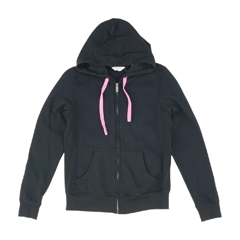 Black Solid Lightweight Jacket Fleece Jacket Down Jacket Parka
