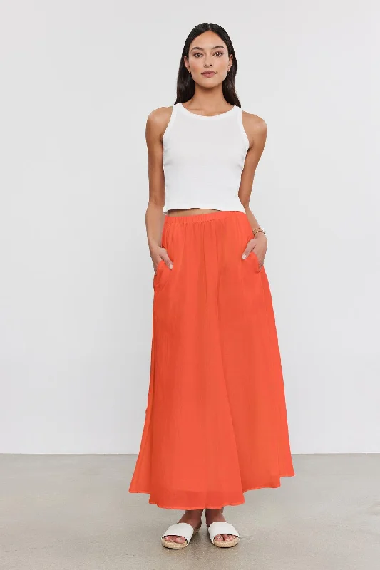 MARIELA SKIRT chiffon skirt delicate