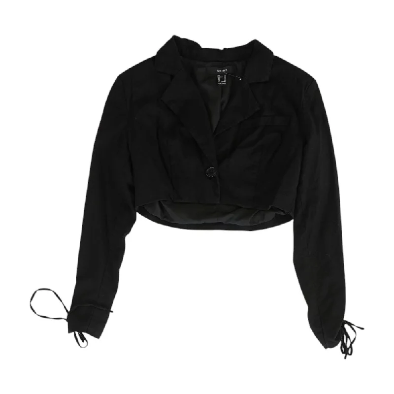 Black Solid Jacket Herringbone Jacket Houndstooth Jacket Plaid Jacket