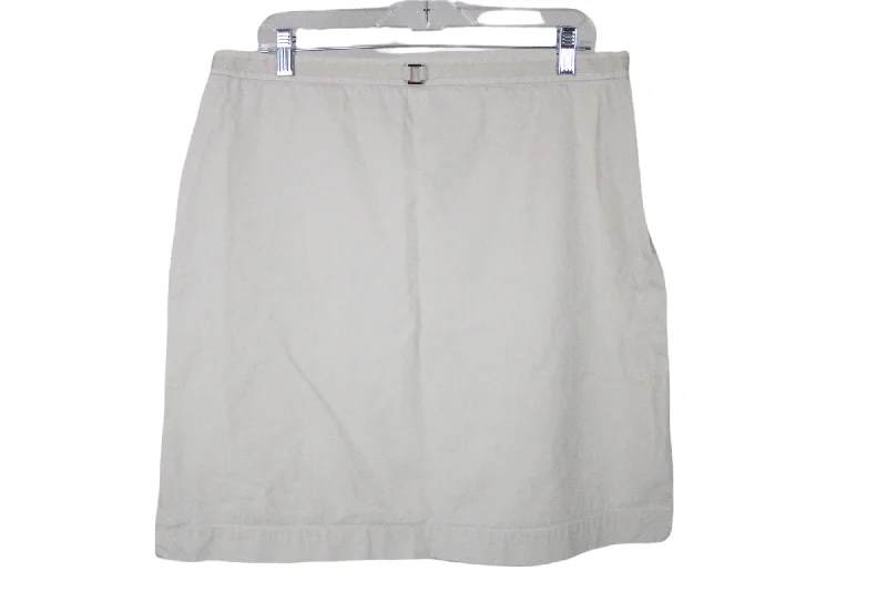 Casual Corner Annex Khaki Skirt | 16 chiffon skirt airy