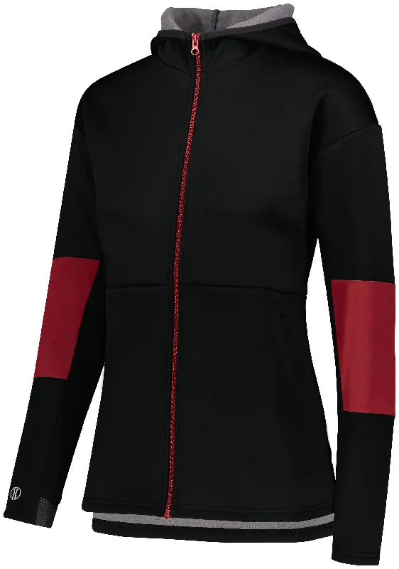 BLACK/SCARLET