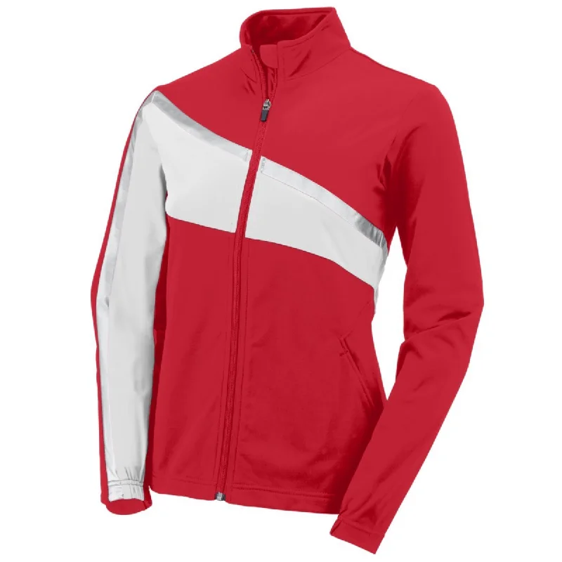 RED/WHITE/METALLIC SILVER