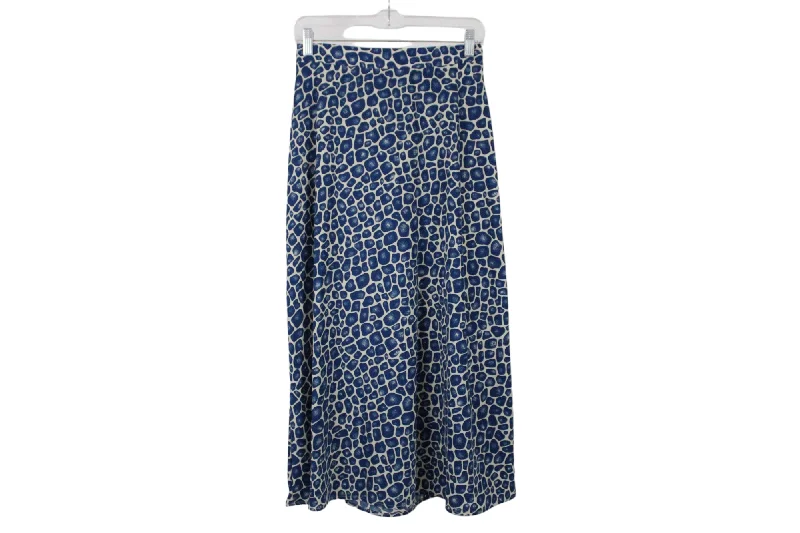 Vintage Blue Skirt | 8 denim skirt casual