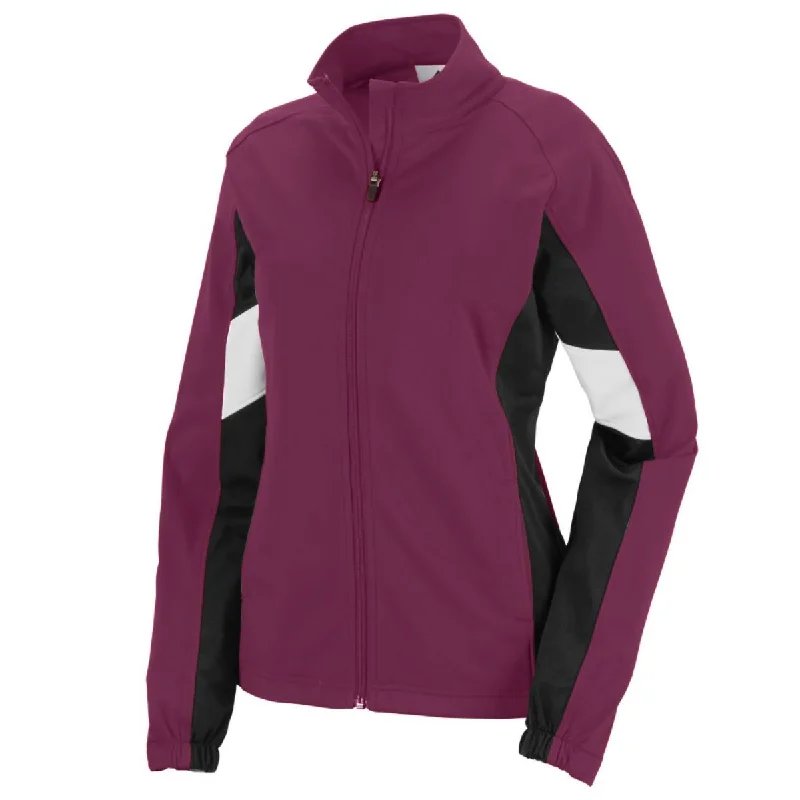 MAROON/BLACK/WHITE