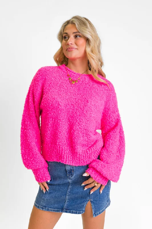 Longer Nights Magenta Fuzzy Pocketed Sweater FINAL SALE Denim Fabric Leather Fabric Suede Fabric Longer Nights Magenta Fuzzy Pocketed Sweater FINAL SALE Denim Fabric Leather Fabric Suede Fabric