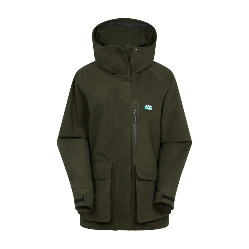Ridgeline Ladies Rhea Jacket Olive Oversized Jacket Tailored Jacket Straight Jacket