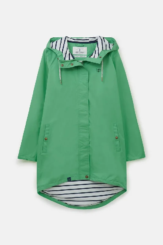 Lighthouse Long Beachcomber Jacket Seagrass Notch Collar Jacket Peter Pan Collar Jacket Cowl Neck Jacket