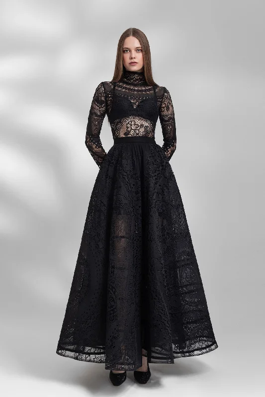 Skirt and top lace set vintage skirt charm