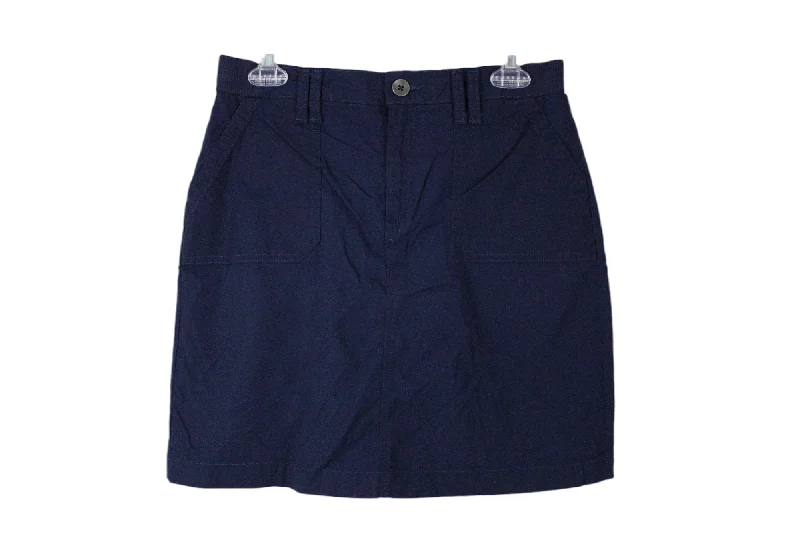Croft & Barrow Stretch Blue Skirt | 4 denim skirt classic