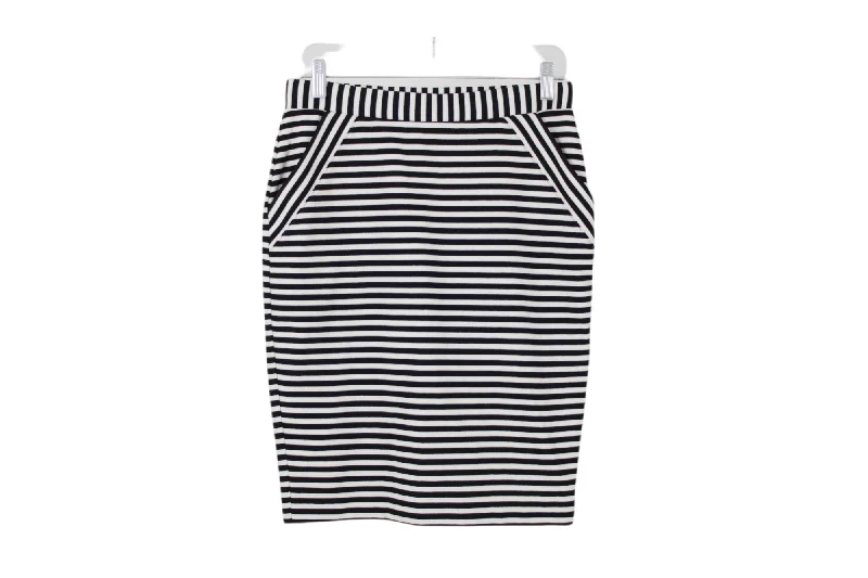 Elle Striped Skirt | XS slim fit skirt