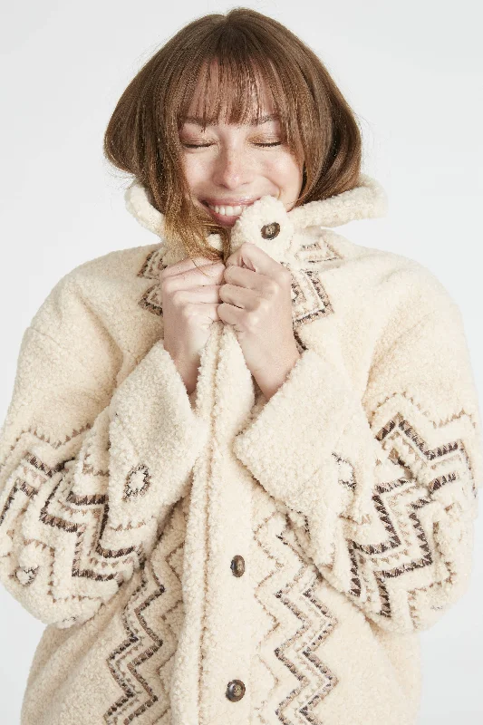 Sheeba Long Jacket Notch Collar Jacket Peter Pan Collar Jacket Cowl Neck Jacket