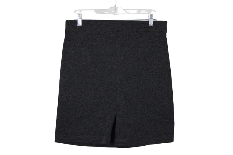 Motherhood Maternity Gray Skirt | S linen skirt breathable