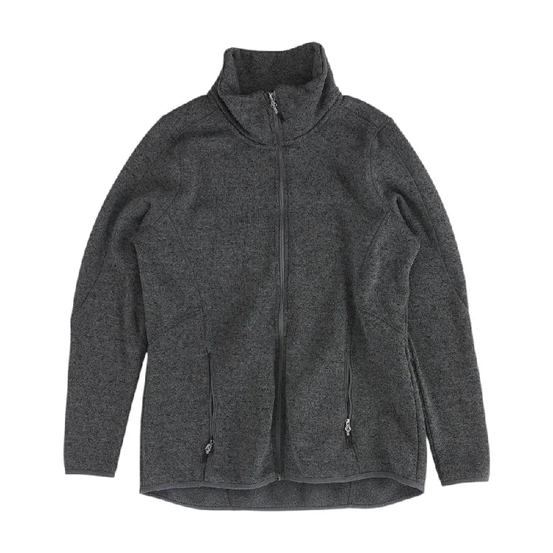 Gray Solid Jacket Faux Fur Jacket Real Fur Jacket Shearling Jacket