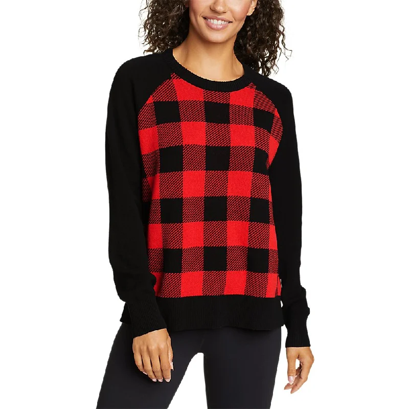 Women's Cascadia Sweater Solid Color Striped Floral Print
