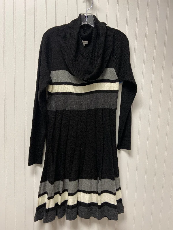 Dress Sweater By Calvin Klein In Black & White, Size: Xl Jersey Fabric Tulle Fabric Batik Fabric Dress Sweater By Calvin Klein In Black & White, Size: Xl Jersey Fabric Tulle Fabric Batik Fabric