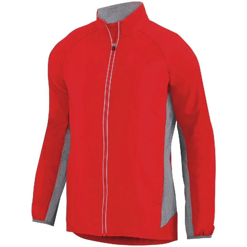 RED/GRAPHITE HEATHER
