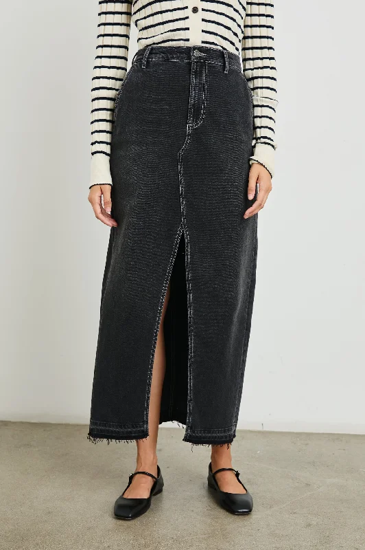 MANHATTAN SKIRT - ECLIPSE leather skirt sleek