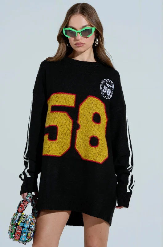 EXCLUSIVE KNIT SWEATER DRESS Oversized Loose Flowy