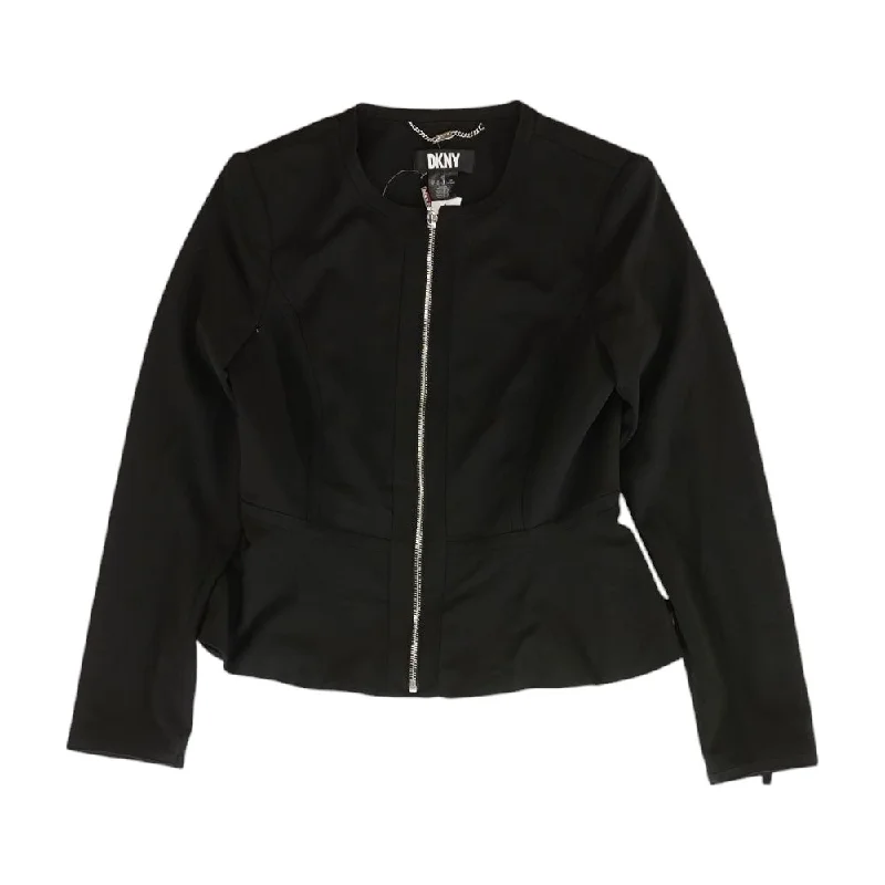Black Solid Jacket Chenille Jacket Brocade Jacket Lace Jacket