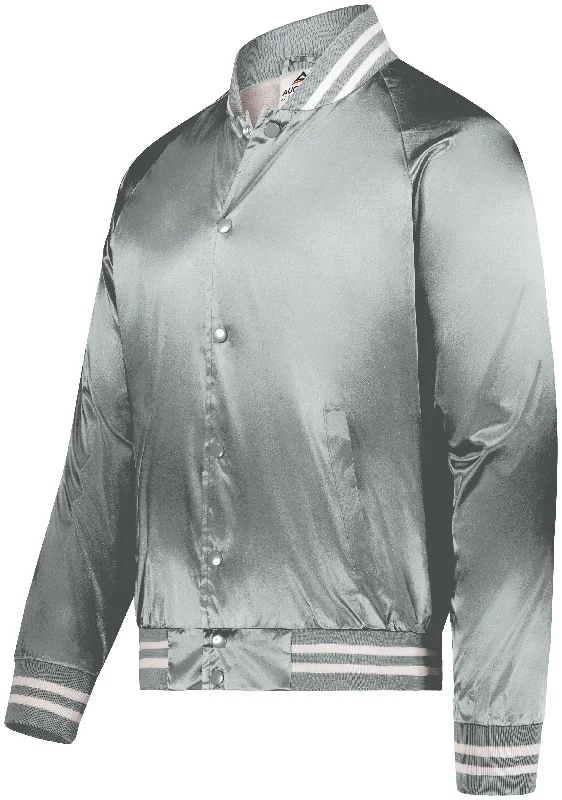 METALLIC SILVER/WHITE