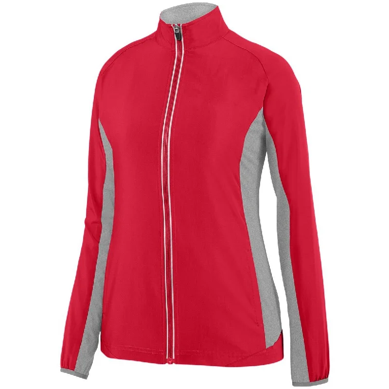RED/GRAPHITE HEATHER
