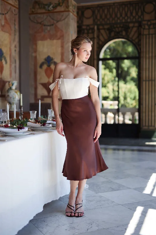 Aurelia Slip Skirt elastic waist skirt