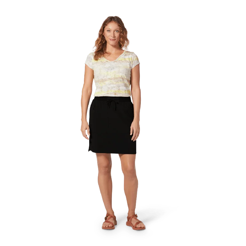 W's Spotless Evolution Skirt - Recycled polyester chiffon skirt delicate