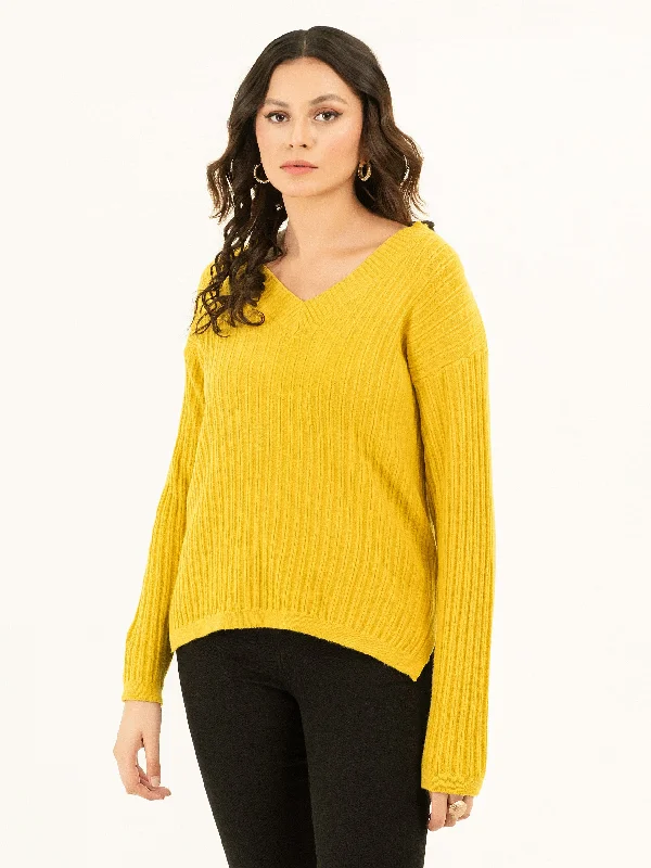 Ribbed Knit Sweater