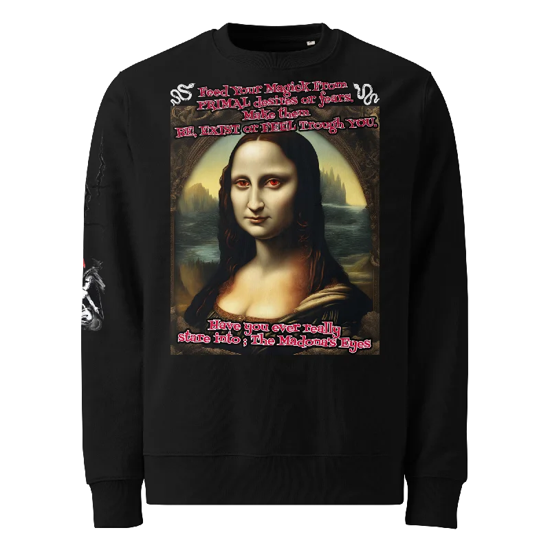 La Madone's Eyes | Unisex Sweatshirt {Eco-Friendly 100%}